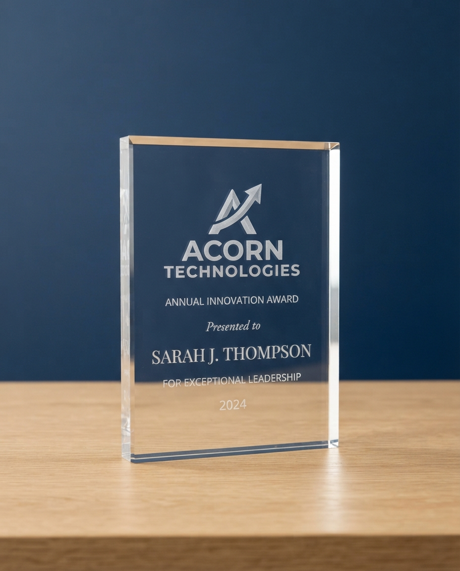Acrylic Block Award