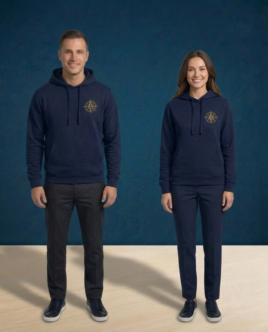 Hooded Crewneck Sweatshirts