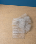 Transparent Visiting Cards